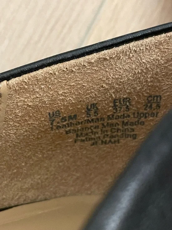 NATURALIZER Black Open-Toe D'Orsay Flats - Picture 9 of 9